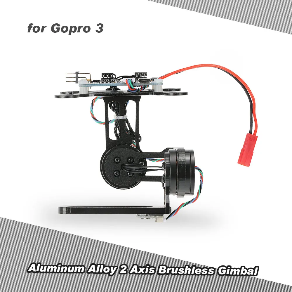 

2 Axis Brushless Gimbal with BGC2.2 Control Panel for Gopro3 / Gopro4 FPV Accessory F450 F550 CX-20 Aerial Photography
