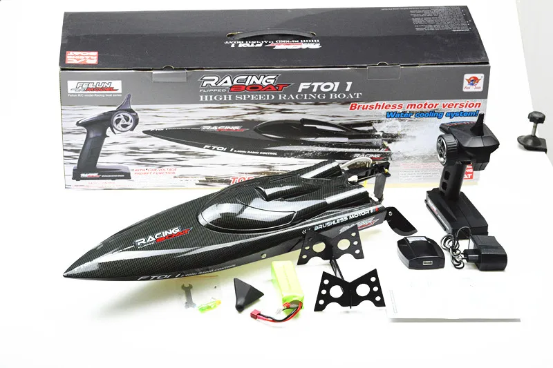 Feilun FT011 65CM Brushless Water Cooling High Speed Racing Boat RTR 2.4GHz F18144