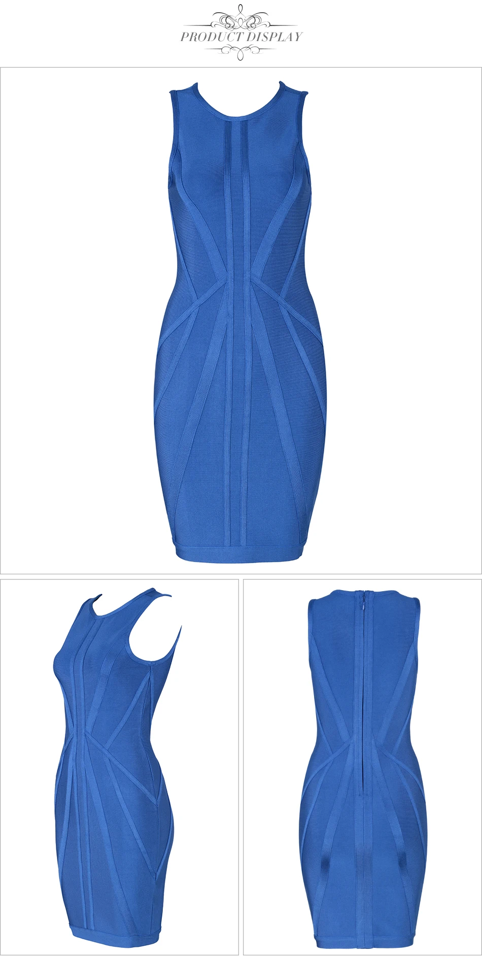 ADYCE новое летнее женское Бандажное платье Vestido синее сексуальное без рукавов Мини облегающее Клубное платье вечернее платье в стиле знаменитостей