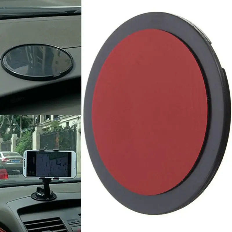 

ABS Plastic Universal Car Mount GPS Phone Holder Adhesive Sticky Dashboard Suction Cup Disc Disk Sticky Pad