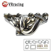 Vr racing для Supra MKIV JZA80 2JZ-GTE 2jzgte 2JZ aristo V300 T4 нержавеющая Turbo коллектор VR3506