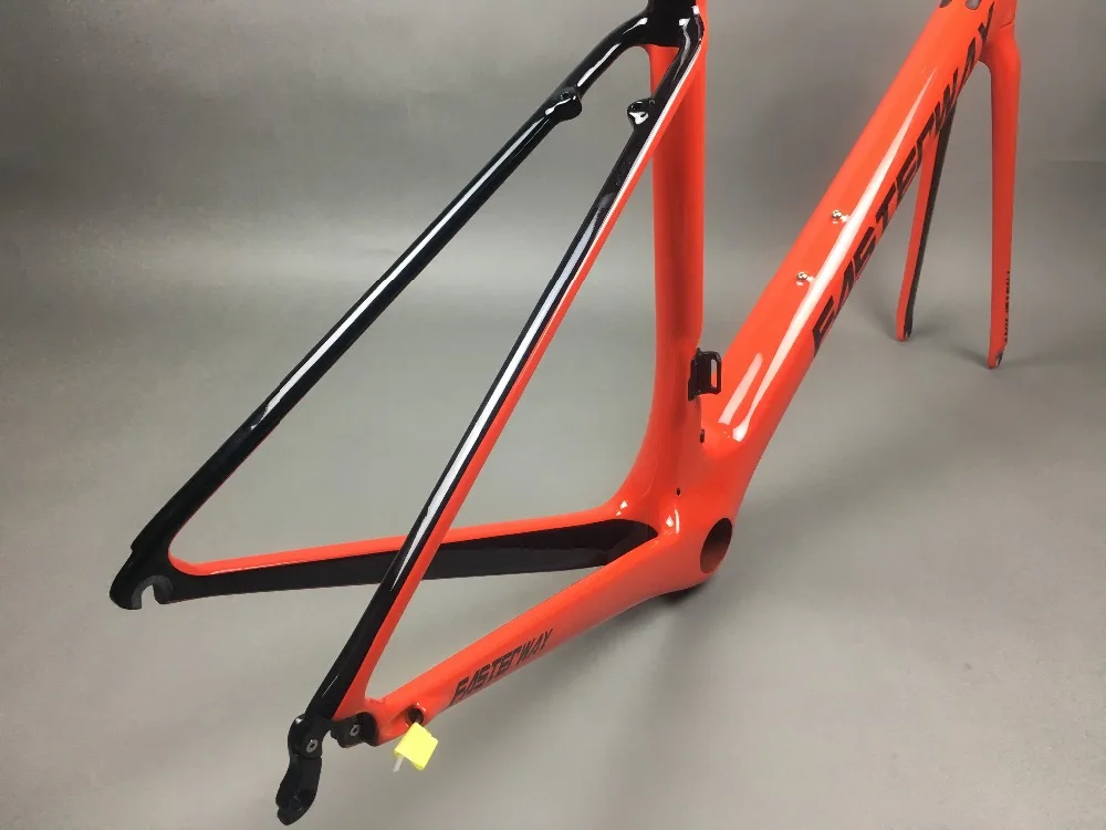 Flash Deal 2019 design super light FASTERWAY classic carbon road frameset D Brake carbon bike frame:Frameset+Seatpost+Fork+Clamp+Headset 103
