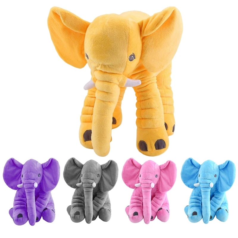 

Large Long Nose Elephant Sleep Pillow Baby Plush Toy Lumbar Cushion Doll Gifts