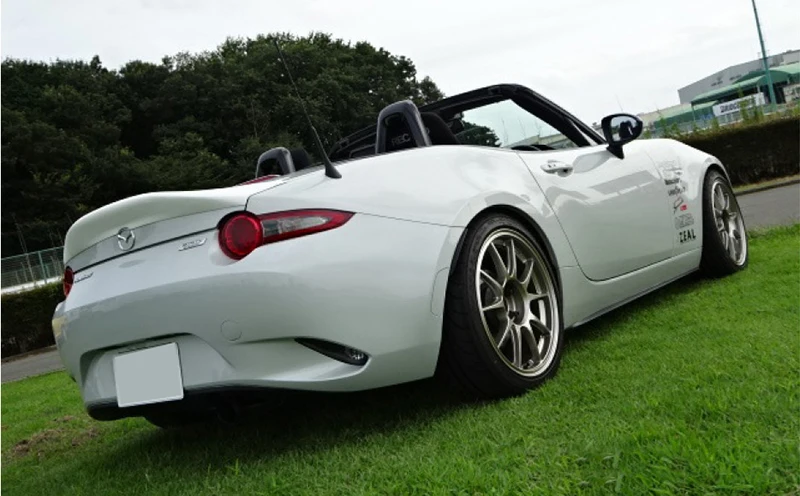 Автомобильные аксессуары для Mazda MX5 Miata ND RF FRP волокна Стекло LMS Стиль утконоса спойлер волокна Стекло задний багажник крыла для губ гонках отделкой