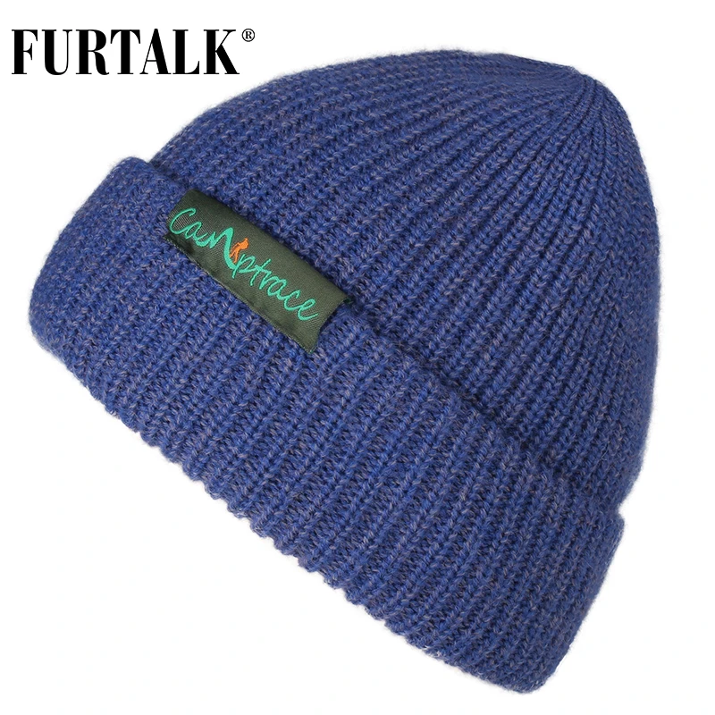 FURTALK Beanie зимняя женская шапка вязаная громоздкая шапочка для мужчин Skullies женские теплые шапки Мягкая Женская Корейская зимняя шапка 2019 FURTALK Beanie зимняя женская шапка вязаная громоздкая шапочка для мужчин Skullies женские теплые шапки Мягкая Женская Корейская зимняя шапка 2019