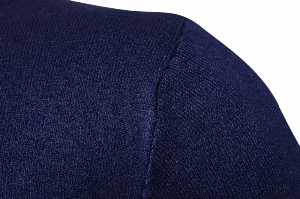 Spring Autumn Fashion Slim Fit Solid Knitted Long-sleeved Pullovers Sweater Men Tops Men's Cotton V-neck Sweater Plus Size M-2XL