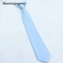 Mantieqingway/брендовые деловые хлопковые галстуки, детские галстуки, цвет розового леденца, галстук Gravata строгое украшение на шею Цельный Галстук, детские галстуки