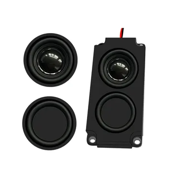 

Audio Portable1PC Speakers 10045 LED TV Speaker 8 Ohm 5W Double Diaphragm Bass Computer Speaker DIY For Home Theater