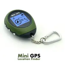 Мини ручной gps навигационный приемник Локация искатель USB Перезаряжаемый с электронным компасом для путешествий на открытом воздухе