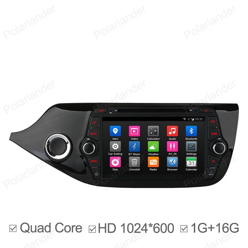 Flash Deal 2 din Android 4.4 car dvd player Quad Core 8 inch car stereo 1024*600 screen radio for KIA CEED 2013-2015 23