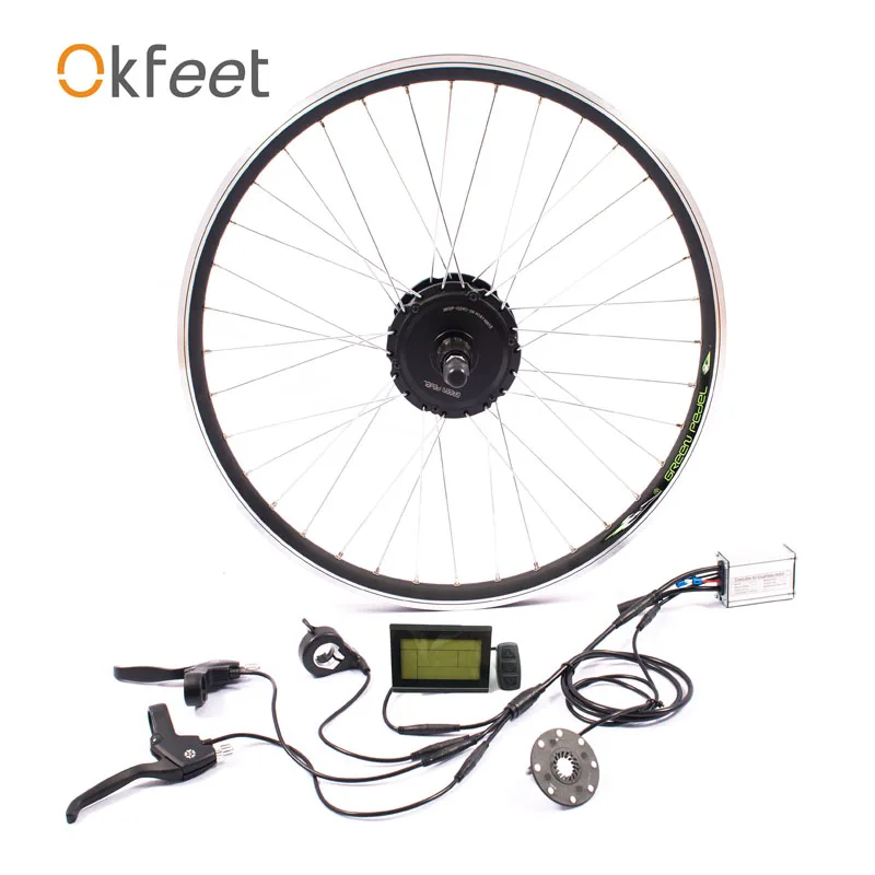 

E bike electric bikes bicycle Motor Wheel 36V 350W eBike Kit Electric Bicycle Conversion Kit for 26 inch Rear Hub Motor LED LCD
