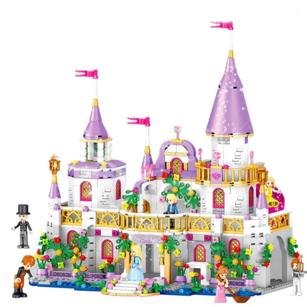731pcs Windsor Princess Castle toy Children Gift Model Building Blocks Set Compatible LegoINGS Friends Series Fairy Education 731pcs Windsor Princess Castle toy Children Gift Model Building Blocks Set Compatible LegoINGS Friends Series Fairy Education