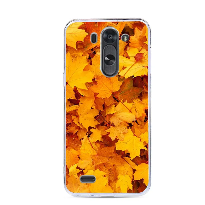 Lamo чехол цветной чехол для телефона с принтом для LG Optimus G3S S G3 Mini G3 Beat D728 5 ''D725 D722 D724 TPU чехол-накладка с мультяшным рисунком