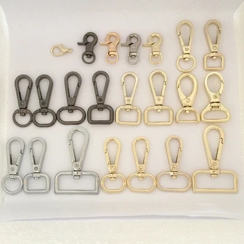 

10 pcs a lot new Accessories women Bags Bags Hook Keychain 4 size for bag