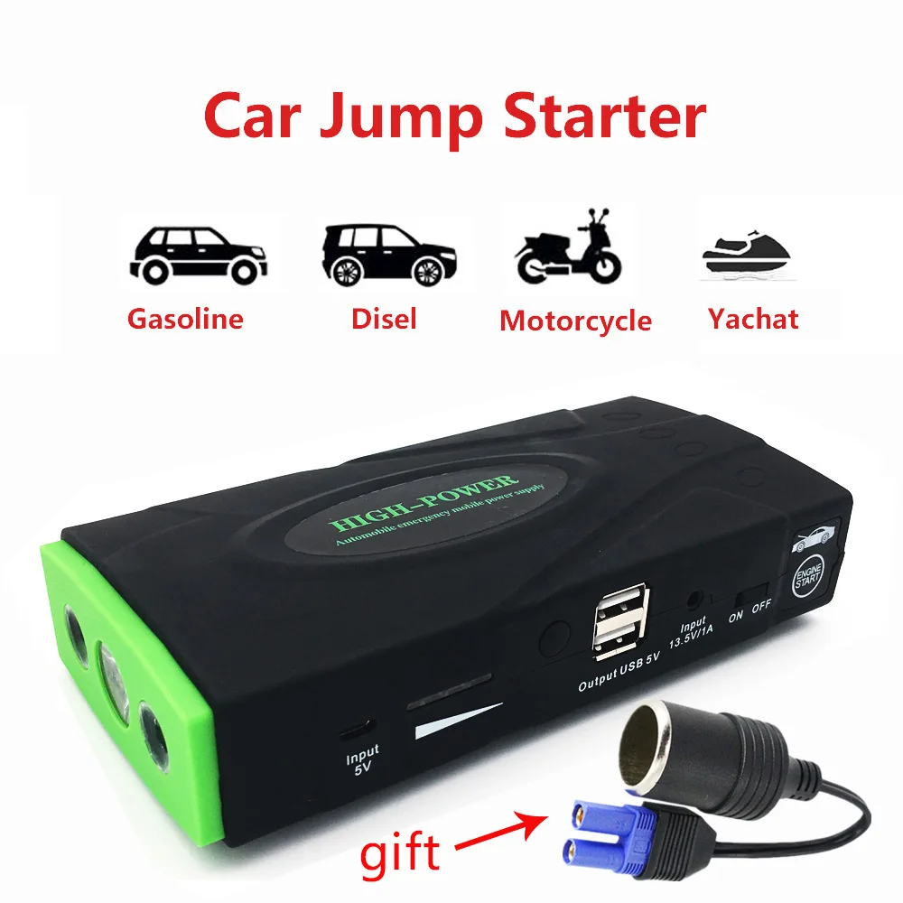 

Multifunction Jumper Starter 12V 600A Portable Power Car Battery Booster Charger Buster Starting Device for Auto motorcycle LED