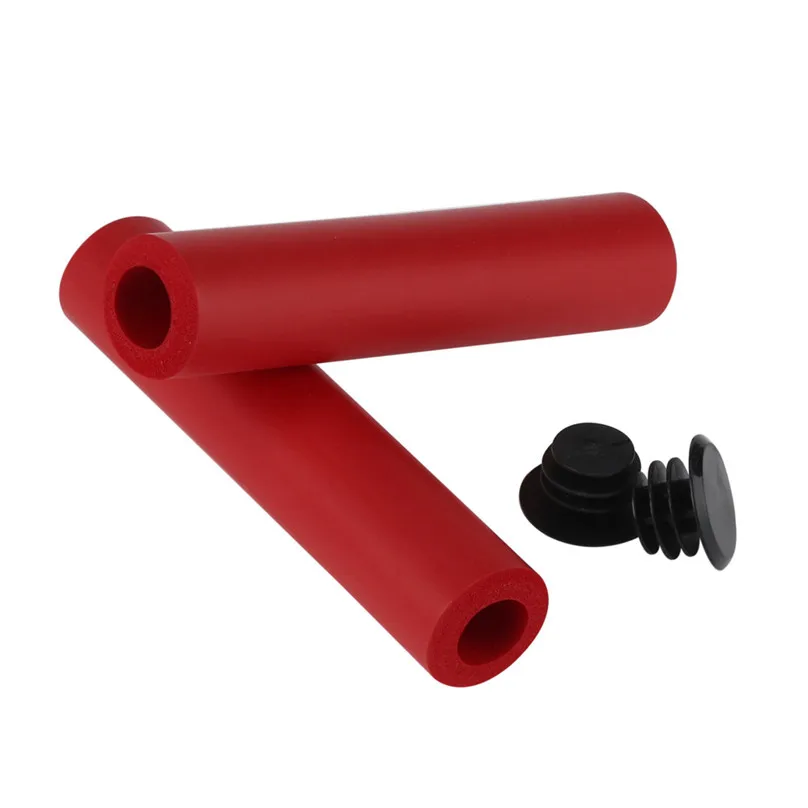 2Pc MTB Bike Girps Road Bicycle Handlebar Girps Ultra Light Silicone Bicycle Handle Grips Anti-slip Bicycle Grip 30ST14