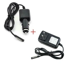 2in1 EU/US 12 В 2A AC Главная Зарядное устройство+ автомобильная зарядка Мощность зарядки адаптер для microsoft Surface 2 RT RT2/Pro Pro2 10," Tablet