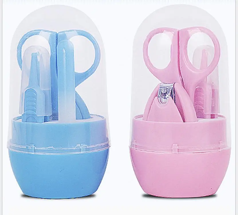 

Lovely Mini Baby Care Cutter Clipper Practical Trimmer Blue Pink Convenient Daily Baby Nail Shell Cutting Manicure Set