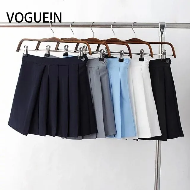 VOGUE! Новые Petites женские/Юниоры Сексуальная плиссированная мини юбка 5 ярких цветов