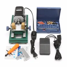 110V 220W DC 24V Mini Lathe Beads Machine Polish Woodworking DIY Tools Set