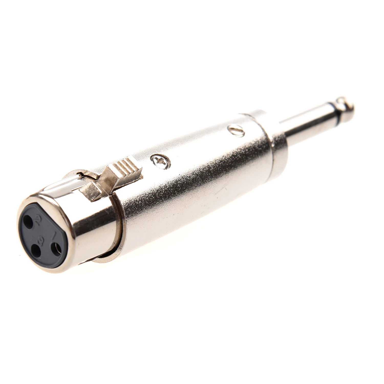 Горячая продажа JFBL серебристого цвета 3 Pin XLR до 1/4 &quot6 35 мм моно Джек свинцово