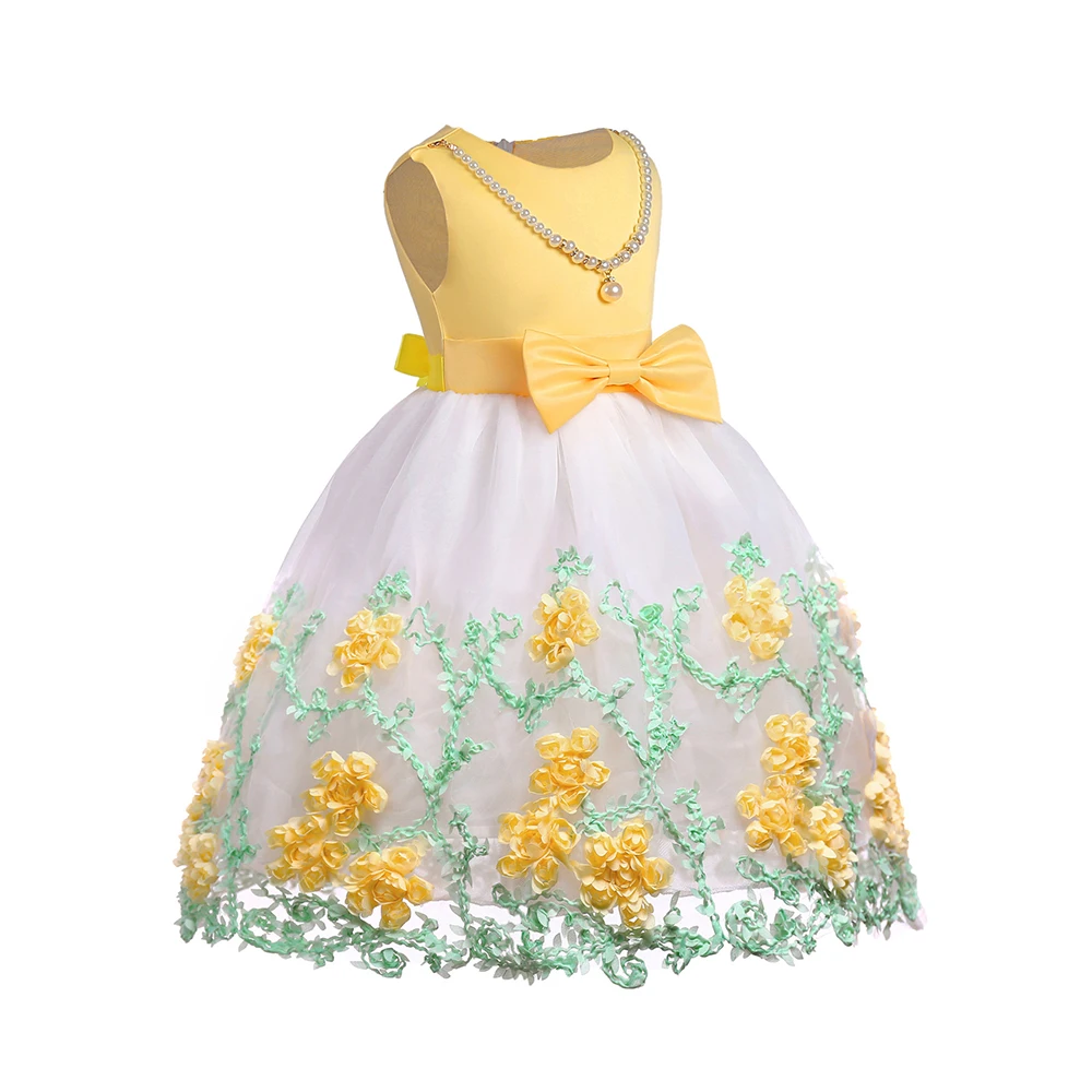 

Elegant Princess Tutu Dress for Girls Children's Ball Gowns Ceremony Girl Wedding Party Evening Prom Dress Child Clothes