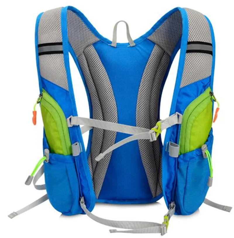 TANLUHU 10L mochila al aire libre chaleco maratón correr hidratación escalada correr ciclismo mochila para bolsa de agua 2L