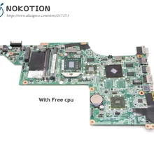 NOKOTION 595133-001 для hp Pavilion DV6-3000 материнская плата для ноутбука DA0LX8MB6D1 основная плата HD5470M DDR3 Бесплатный процессор