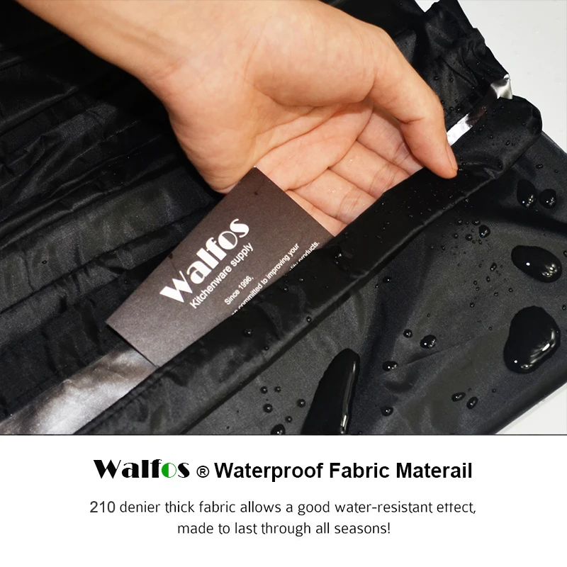 Walfos-capa de Grade Impermeável e Anti-poeira para Churrasco Churrasqueira ao ar Livre Anti-poeira Resistente para Gás Carvão Elétrica 2 32812465302