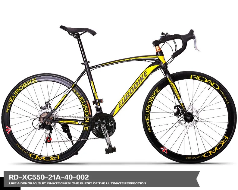 Excellent New X-front brand 21/27 speed racing bike 700C*49cm steel frame bicycle alloy pedal cycling disc brake bicicleta road bike 9