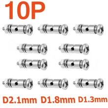 10pcs Adjustable Pushrod Connectors Linkage Stoppers D2 1mm D1 8mm D1 3mm RC Airplane Replacement parts