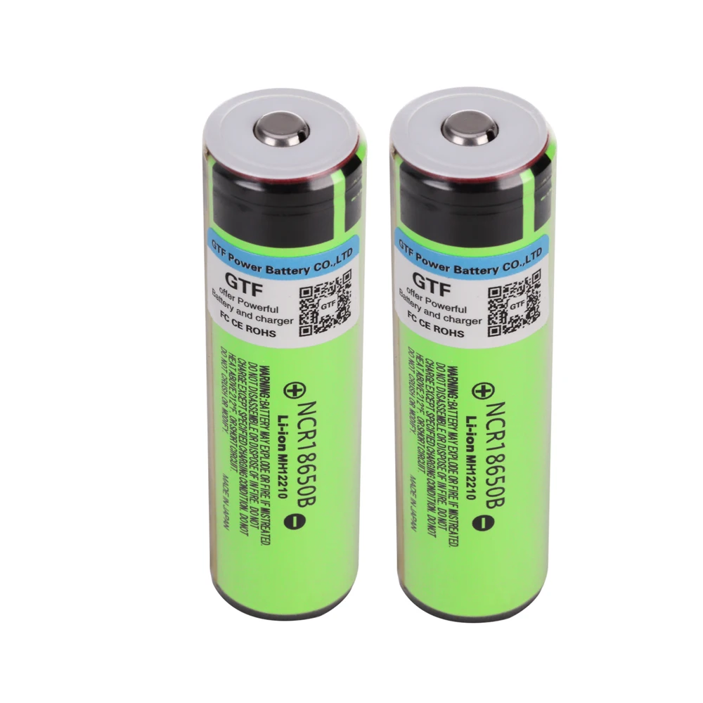 NCR18650B 3,7 V 18650 аккумулятор 3400mAh литий-ионные аккумуляторы для фонарика фонарь дропшиппинг