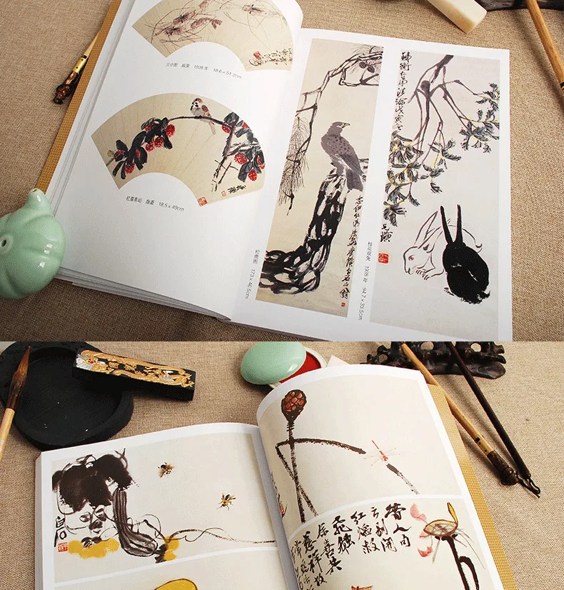 Новая китайская знаменитая серия картин-серия Qi Baishi Collector's Edition китайская живопись техника книга для взрослых