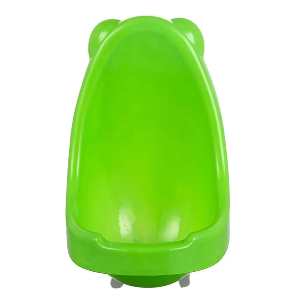 Портативный одноцветное Пластик дети стоял горшок туалет писсуар настенный Дети малышей тренировочные Ванная комната висит Пи Тренер - Цвет: Green