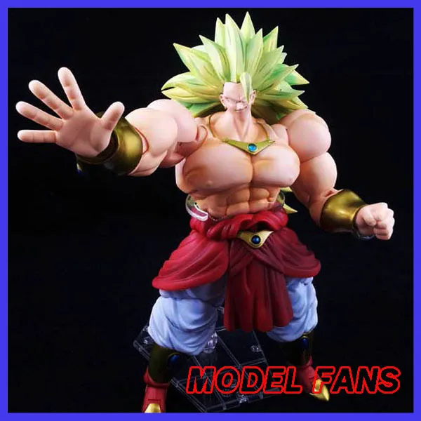 

MODEL FANS in-stock Dragon Ball Z shf super saiyan 3 broli Brolly head figure toy for Collection (only head not have body)