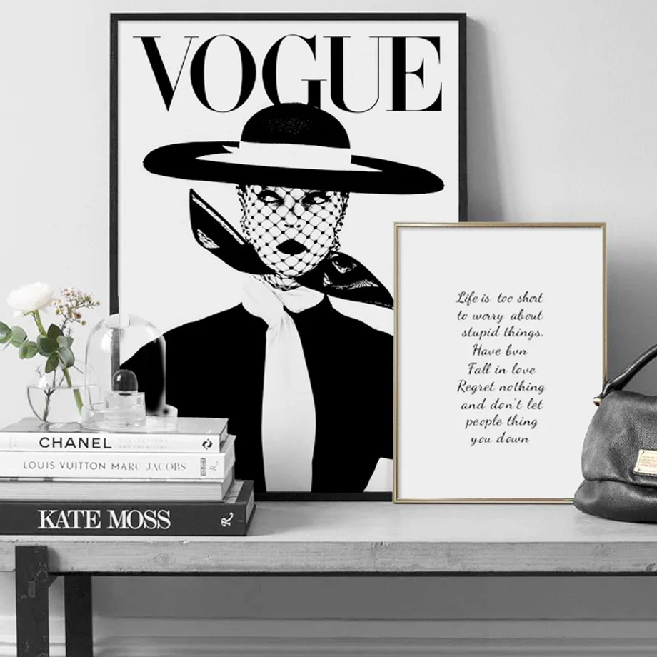 

Paris Woman Motivational Quotes Nordic Posters And Prints Wall Art Canvas Painting Decoration Pictures For Living Room Decor