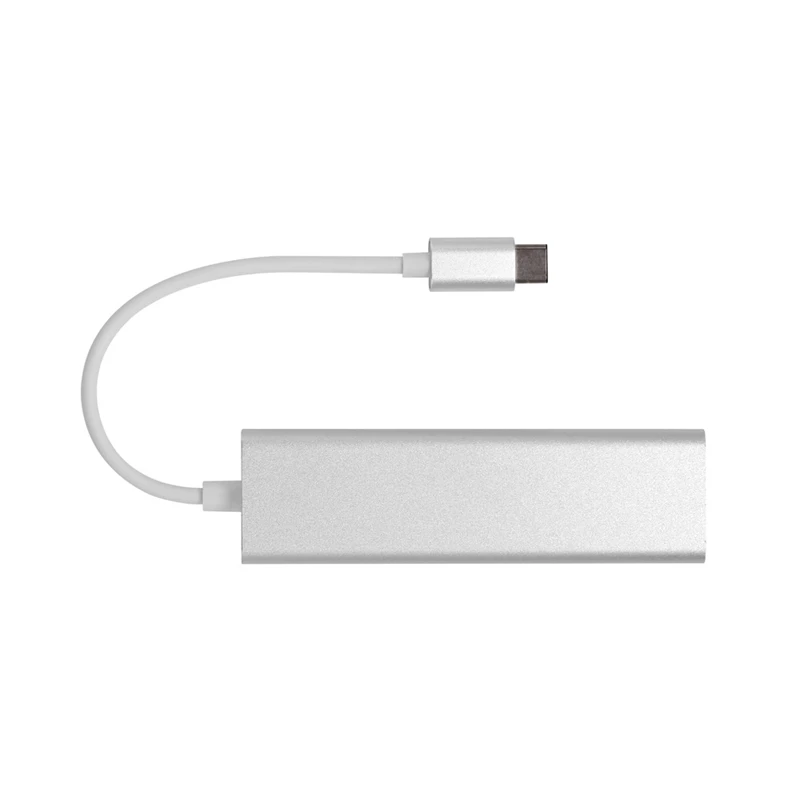 Лидер продаж-5 в 1 USB C Hub 3,0 Тип-C адаптер синхронизации данных Card Reader RJ45 Ethernet LAN