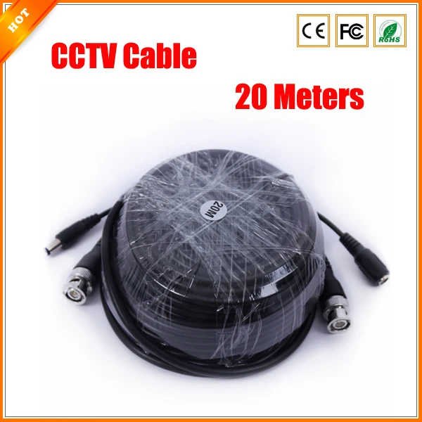 bilder für 20 mt BNC Video DC Strom Cctv-kabel für Überwachungskamera Kabel Überwachung Zubehör bilder für 20 mt BNC Video DC Strom Cctv-kabel für Überwachungskamera Kabel Überwachung Zubehör