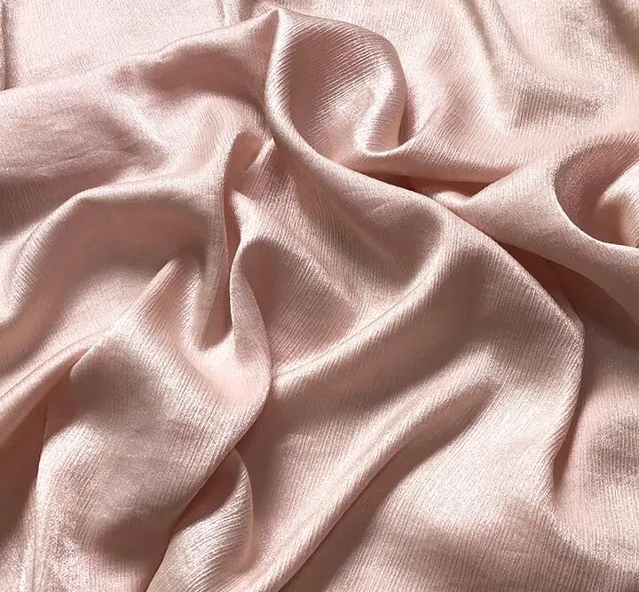 Super American new high-end corrugated silk and hemp cherry pollen luxury water customized fab | Дом и сад