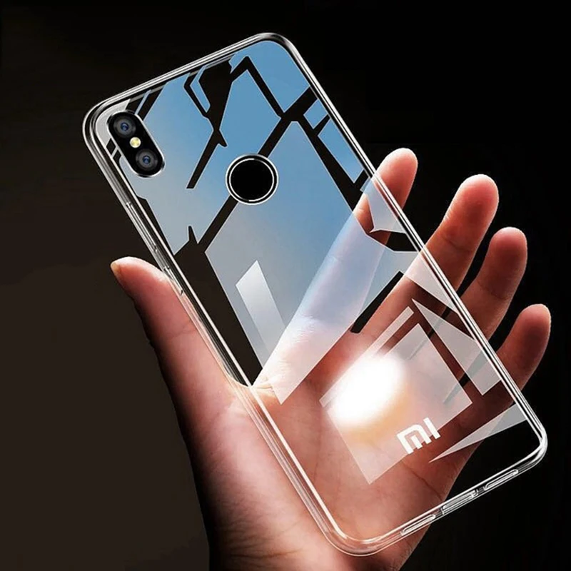 Clear TPU Phone Case For Redmi Note 4 4x 5a 5 s Plus S2 Cases Ultra Thin Transparent Silicon Cover Xiaomi Mi Mix 2S 6x Coque |