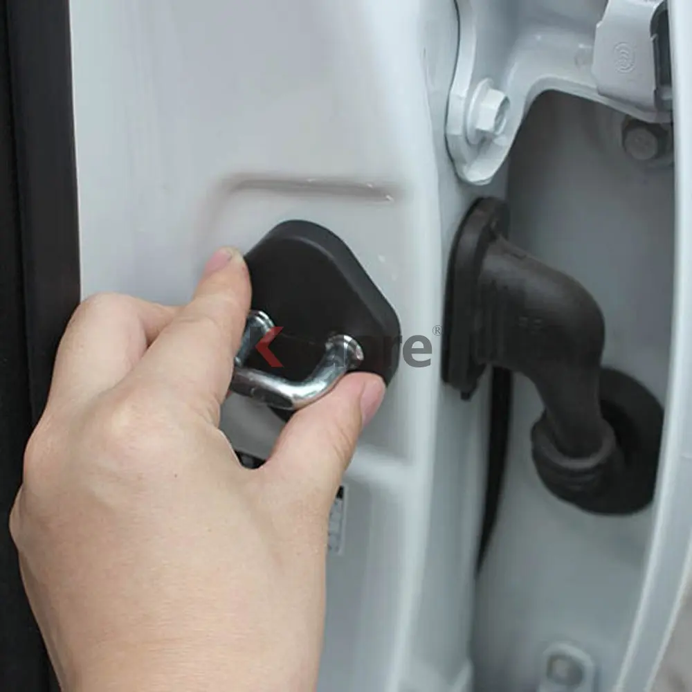 Для Toyota RAV4 RAV 4 2013 автомобильный стикер интерьерные аксессуары Дверной замок Пряжка Крышка отделка водонепроницаемый