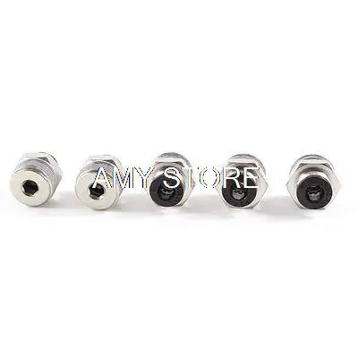

Straight Through Quick Union Pneumatic Fitting 6mm x 3/8" BSPT Male Thread
