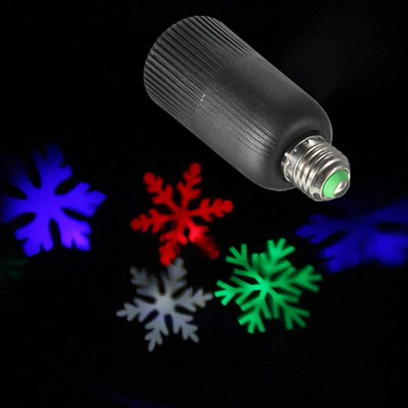 

Outdoor Snowflake Heart Ghost Pattern LED Waterproof Landscape Light Rotating Lawn Garden Lamp WWO66