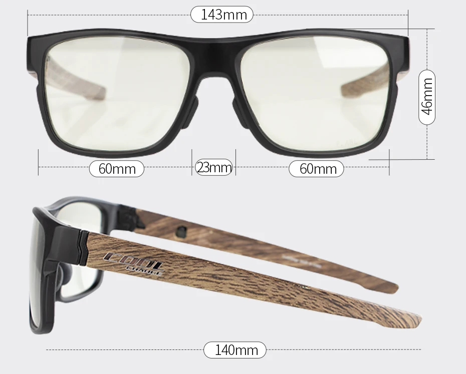CoolChange очки для велоспорта, для улицы, TR-90, фотохромные, анти-синий лазер, очки для велосипеда, Поляризованные, велосипедные очки, очки для мужчин и женщин
