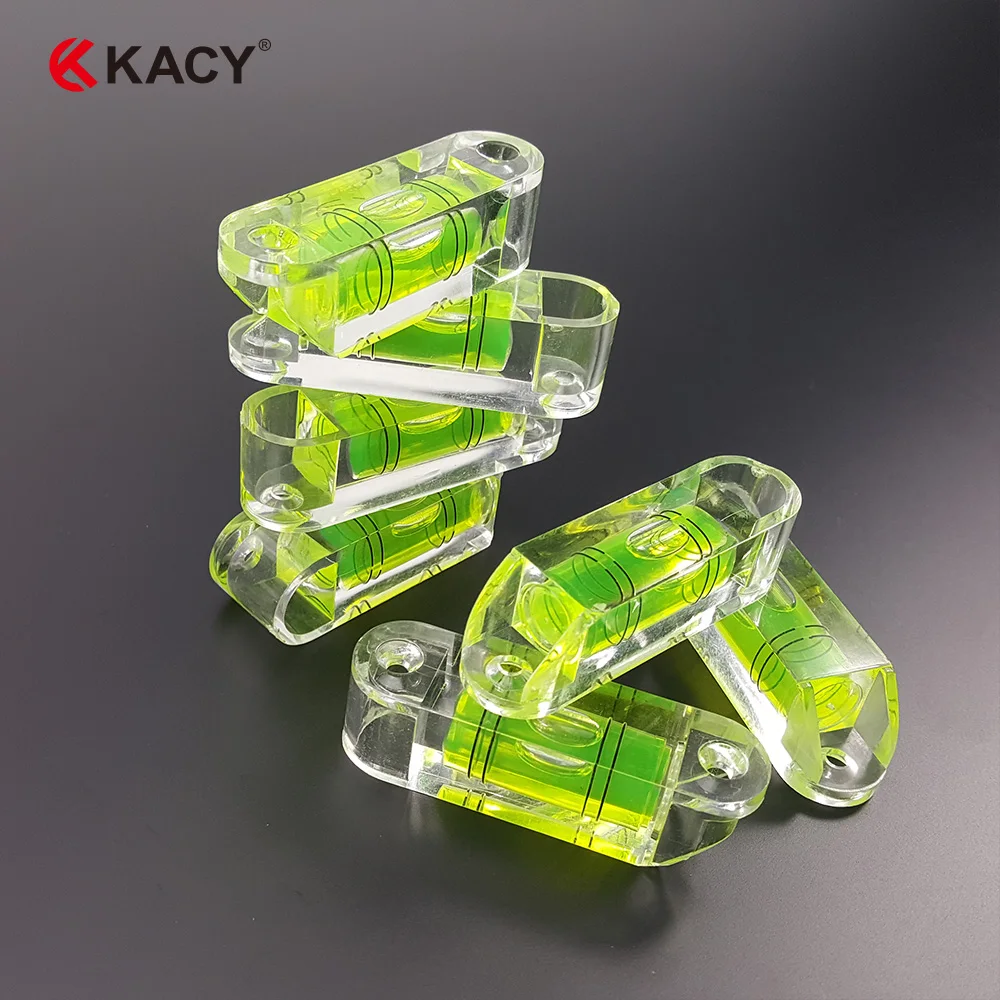 KACY 6 шт./лот Многоцелевой Скребок Spirit Level PMMA пузырьковый уровень стандартные