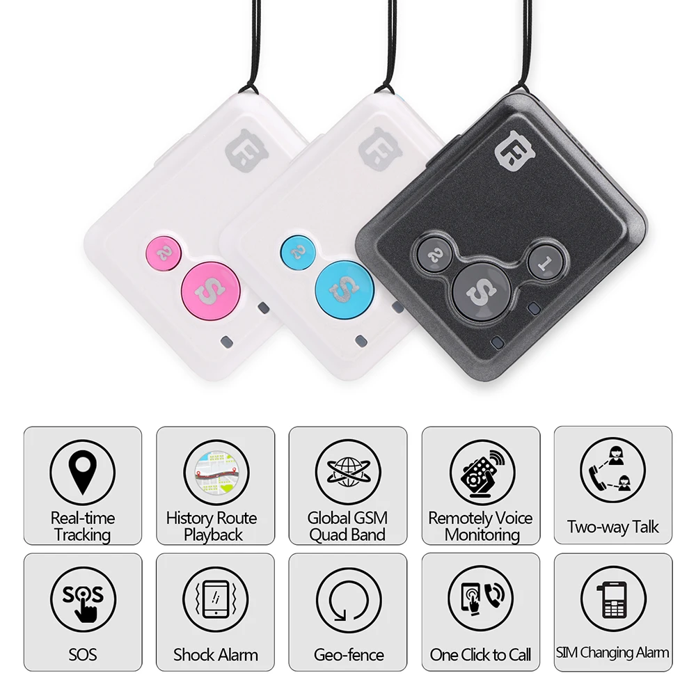 Крошечная V16 GPS локатор в реальном времени трекер активности GSM GPRS SOS сигнализация