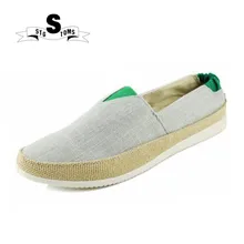 Новое поступление высокого качества мужские туфли на плоской подошве обувь летние мужские спортивные парусиновые туфли мужские мокасины tm0002