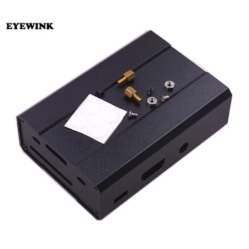 

Black Premium Aluminum Alloy Metal Case Shell Necessary Port Enclosure Box For Raspberry Pi 3 Model /Pi 2 B Model B+