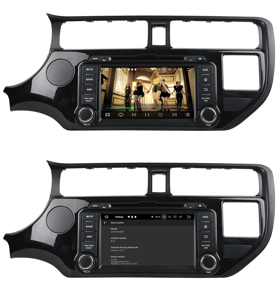 Sale KANOR 4G RAM 8 Core Android 8.0 Car Multimedia Player for KIA Rio K3 2011 2012 2din Car Radio GPS Multimedia Autoradio 13