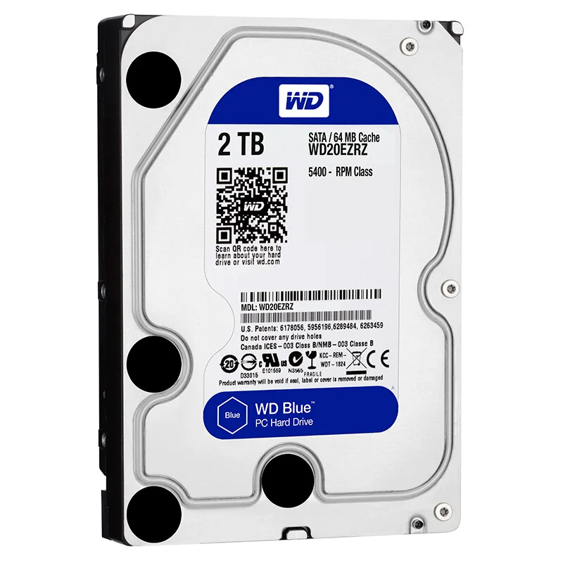 Genuine Western Digital WD 2TB HDD Internal Hard